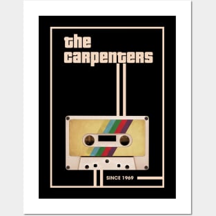 The Carpenters Music Retro Cassette Tape Posters and Art